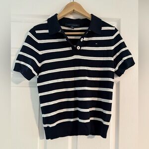 Tommy HilfigerWomen’s Polo in Navy and White